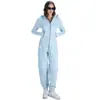 Nuevo Traje de Yoga para Mujer Sudadera con Cremallera Cárdigan de Terciopelo Plus Traje Deportivo Casual Ajustado Ropa de Fitness para Exteriores