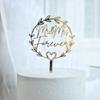 Estilo Ins Transfronterizo Sr&Sra Amor Propuesta de Boda Acrílico Inserto para Pastel Decoración para Pastel de Pareja Venta al por Mayor