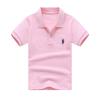 2026 Camisetas de Verano de Color Puro de Manga Corta para Niños y Niñas Ropa Kidsren Camisas Polo para Niños de Edad Media y Mayores Uniformes de Clase para Escuela Primaria y Jardín de Infancia Camisetas