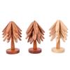 Estera de aislamiento térmico para árbol de Navidad, madera maciza, estera de aislamiento térmico para un árbol, estera para mesa de comedor, estera creativa para olla caliente para el hogar, posavasos, productos de madera