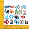 Serie Médica para Mascotas de Venta Caliente Transfronteriza Accesorios de Goma Suave de PVC Charms Desmontables para Zapatos Hebillas para Zapatos Al por Mayor