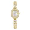Reloj de Cobre para Mujer Disney/Princesa Sirena Disney Incrustado con Piedras de Lujo Reloj de Cuarzo 1059
