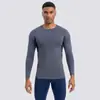 Top esportivo de basquete masculino preto, compressão, secagem rápida, respirável, justo, manga longa, para fitness, personalizado de fábrica, para exportação