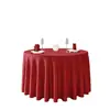 Tela para Mantel de Hotel Mantel para Mesa de Restaurante Mantel para Mesa de Hotel Mesa Redonda Grande Mantel Redondo para Mesa Redonda Doméstica Venta al por Mayor