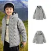 Ropa Infantil Balabala Chaqueta de Plumas para Niños Ropa de Invierno Niños Niñas Bebé Abrigo Ligero Tops a Juego para Padres e Hijos Modernos