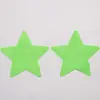 Almofadas de Seio Descartáveis de Cetim, Almofadas de Seio Estrela de Cinco Pontas, Almofadas de Seio Respiráveis com Efeito Invisível, Ultrafinas