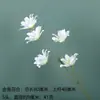 Ventas Directas de Fabricantes de Comercio Exterior: Flores Artificiales Blancas, Flores Falsas Estilo Bosque, Materiales Florales para Bodas, Flores para Decoración de Salón de Bodas