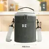 Lancheira Térmica, Portátil para Trabalhadores de Escritório, Uso Doméstico, Recipiente Térmico Extra-Longo para Mulheres, Pequena Lancheira Estudantil, Azul