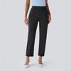 Pantalones de yoga informales de negocios con cintura alta y bolso lateral para damas de Amazon TK, novedad de verano de 2025, para Europa y Estados Unidos.