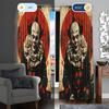 2 PCS Flor Cortina Personagem Fábrica 3D Impressão Digital Transfronteiriça Amazon Cortina Tipo de Flor de Venda Quente