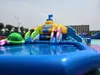 Grande Piscina Inflável de Água para Crianças ao Ar Livre, Piscina de Areia, Piscina de Pesca, Piscina, Barco a Manivela, Parque Aquático Móvel