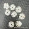 Botão LED bolo redondo três luzes luminoso colisão vibração pavio vibração flash luzes pequenas pavio à prova d'água DIY feito à mão