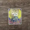Trazado pintura thangka oro zakilam vida pasada ocho guardianes zorro zorro medio pintado a mano thangka pintura núcleo lienzo especial