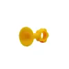 Batente de Porta de Silicone Silencioso, Batente de Porta Sem Furo, Batente de Porta de Borracha, Maçaneta Traseira Anticolisão para Porta de Banheiro/Vaso Sanitário