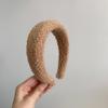 Diadema coreana para otoño e invierno, con esponja gruesa de lana de cordero, accesorios para el cabello bonitos y dulces para niñas.