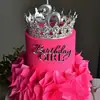 Decoración para Pastel de Cumpleaños Feliz Princesa Estilo Transfronterizo Acrílico Decoración de Pastel de Cumpleaños para Damas Reina