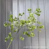 Plantas Verdes Artificiais para Casamento, Grama Aspargo Verde Estilo Floresta, Flores Artificiais Verdes, Materiais Florais Artificiais para Casamento, Série de Decoração para Salão de Casamento