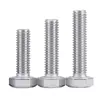 En Stock Tornillos de Cabeza Hexagonal Exterior Din933 Acero Inoxidable 316 Rosca Completa Pernos de Cabeza Hexagonal Exterior M3-M14 Pernos de Cabeza Hexagonal