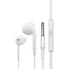 Fones de Ouvido com Fio 3.5mm Adequados para Huawei e Apple, Embalados com Controle para Celular, Fones de Ouvido Intra-auriculares Estilo Earbud para Venda no Atacado
