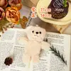 Adorable Elefantito Muñeco Compañero de Escritorio Adorno Peluche Osito Compañero Infantil Compañero de Estudio Colgante para Bolsa de Regalo
