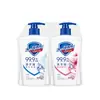 Desinfectante de Manos Shufujia 420g Blanco Puro Flor de Cerezo Paquete Doble Botella Larga Duración 99.9% Antibacteriano Suave Caja Mayorista