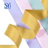 Cinta de Poliéster-Algodón de 0.5 cm Doble Cara Brillante Coreana Cinta de Poliéster-Algodón Accesorios para Ropa Cinta para Dobladillo de Ropa Cinta de Poliéster-Algodón Lista para Usar