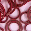 Anéis de Vedação para Equipamentos Industriais Peças de Vedação de PTFE para Indústria Química e de Petróleo Equipamentos Infláveis Resistentes a Ácidos e Alcalis Fortes