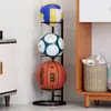 K145 Estante Simple para Guardar Baloncesto Infantil de Interior para el Hogar Cesta para Guardar Fútbol Estante de Almacenamiento Guardería