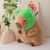 Estilo celebridade da internet boneca capivara transformada boneca de pelúcia fofa brinquedo presente de aniversário infantil boneca capivara