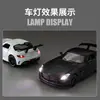 Modelo de Coche de Aleación a Escala 1/32 con Sonido y Luz, Modelo Realista de Coche Deportivo para Niños, Recomendado por Cajas Sorpresa de Tiktok