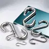 Gancho S Sólido de Acero Inoxidable 304 Gancho en Forma de S para Cocina Gancho Metálico en Forma de S para Colgar Salchichas, Embutidos, Utensilios de Cocina, Ropa de Pared, Sombreros