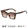 Gafas de Sol de Celebridad de Internet de Moda 2025 Estilo Simple Ins Personalidad Estilo Callejero Gafas Ojo de Gato para Mujer Gafas Transfronterizas