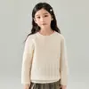 Suéter Grueso 100% Lana para Niños y Niñas, Prendas de Punto Pullover para Bebés, Top para Niños Mayores