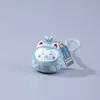 Sinfonia do Som da Água Sino Pingente de Carpa Chaveiro Pingente Gatinho de Desenho Animado Fofo Bolsa Celular Pendente para Pen Drive USB