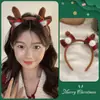 Accesorios Creativos Lindos para el Cabello de Navidad Pasador de Astas Diadema para el Cabello Pasador para Disfraz Infantil Accesorios para la Cabeza Diadema de Reno Mujeres