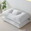Fabricante Original Almohada de Hielo de Frijol de Seda Helada de Verano con Bordes de Malla Transpirable, Lavable, Almohada Alta Suave, Núcleo de Almohada para Protección del Cuello