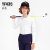 Camiseta base de golfe PGM para meninos, manga longa, outono e inverno, elástica, roupas infantis, forro quente à prova de frio
