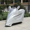 Funda de lluvia universal para vehículo eléctrico, funda para motocicleta, poncho de lluvia, funda engrosada a prueba de polvo, funda de protección solar para bicicleta eléctrica