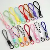 Lanyard Sencillo de Muñeca de Poliéster Portatarjeta de Estudiante Lanyard de Moda con Colgante Lanyard Llavero Lanyard para Memoria USB en Stock