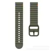 Para Galaxy watch7654 correa de silicona color hebilla costura de onda liberación rápida 20mm universal Huawei Samsung