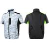 Roupas Populares Coreanas e Japonesas com Ventilador, Roupas com Ar Condicionado para Uso Externo, Roupas de Resfriamento Recarregáveis para Ciclismo e Entrega, Roupas de Verão com Ar Condicionado de Manga Curta