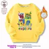 Sudadera para Niños Numberblocks Estilo Primavera y Otoño Camiseta Básica Infantil Atuendo Estiloso Versión Coreana