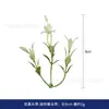Plantas Aquáticas Simuladas, Folhas Verdes, Folhas de Rosa, Folhas de Crisântemo, Decoração Artesanal DIY, Acessórios de Flores, Pacote de Materiais, Materiais Auxiliares