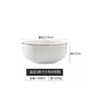 Cuenco de Cerámica Simple de Lujo Ligero Jingdezhen Hueso de China Hogareño Cerámico para Comedor Cuenco Grande para Sopa Cuenco para Fideos