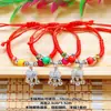Joyería de Venta Caliente Festival del Bote del Dragón Pulsera de Cuerda Colorida Tejida a Mano Espiral Columna de Dragón Suerte Cuerda de Mano Colorida