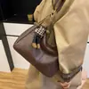 Bolsa Grande de Capacidad Simple Retro de Comercio Exterior para Mujer Nueva Bolso Tote de Moda Casual Bolso Cruzado de Hombro Único para Viaje