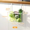 Estante de Almacenamiento para Gabinete de Cocina del Hogar Organizador Multifuncional para Colgar en la Puerta Estante de Almacenamiento para Sala de Estar Cesta de Almacenamiento para Film Transparente Estante para Frutas