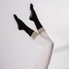 Calcetines de Yoga con Punta Redonda de Media Pantorrilla para Mujer Degradado Versátil Cálidos Antideslizantes Absorbentes de Sudor para Deportes Fitness Pilates Dropshipping
