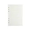 Punto de Venta al por Mayor A5 Libro de Hojas Sueltas Núcleo Interno Cuaderno de Reemplazo Línea Horizontal Papel Dowling Núcleo Interno Papel Kraft Página Interna en Blanco