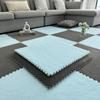 Alfombrillas Modernas Sencillas de Empalme para Sala de Estar y Dormitorio, Tapetes para Gateo de Bebés para el Hogar, Alfombrillas Cortables y Fáciles de Cuidar